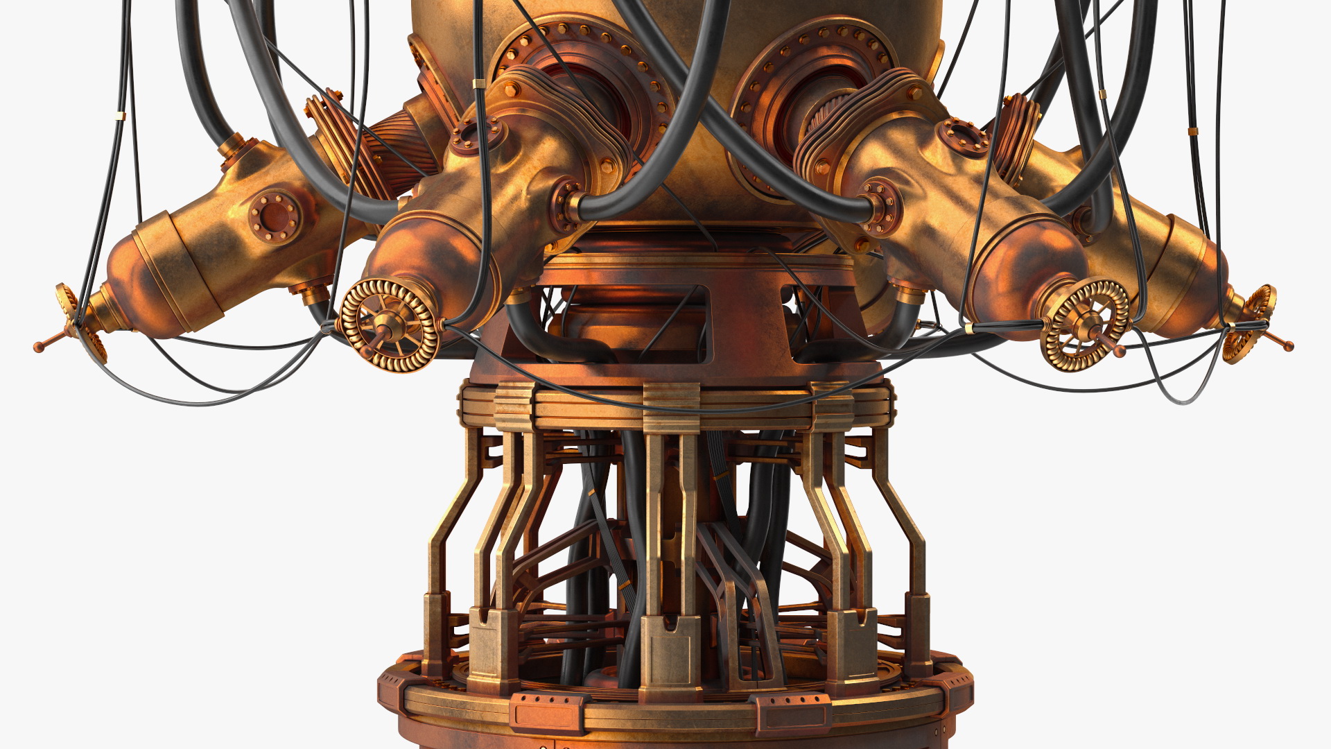 Steampunk Reactor 3D