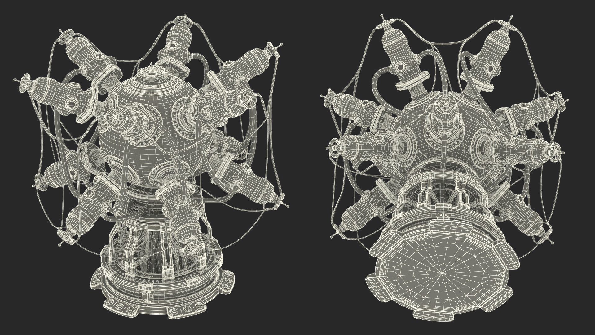 Steampunk Reactor 3D