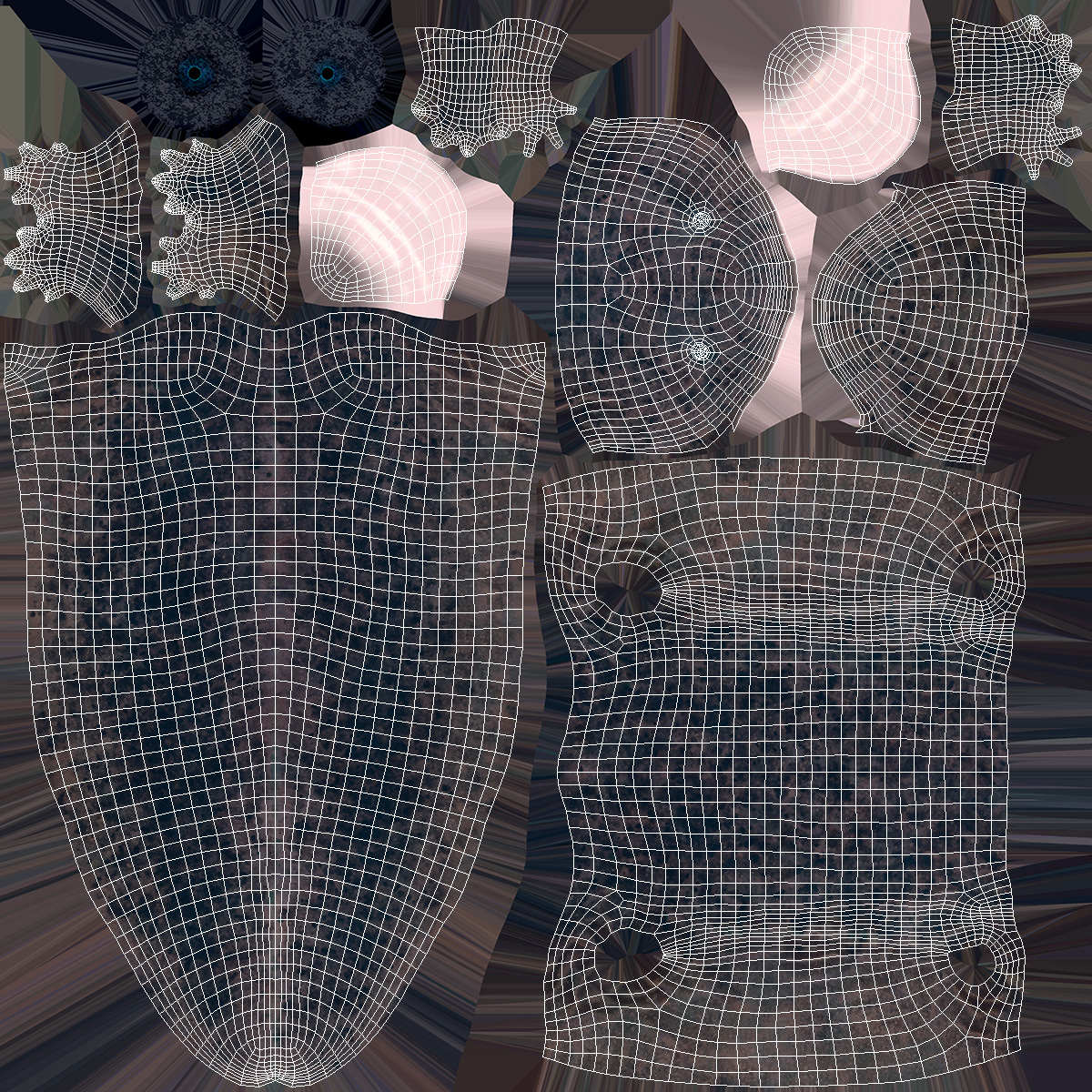3D model Salamander Dark