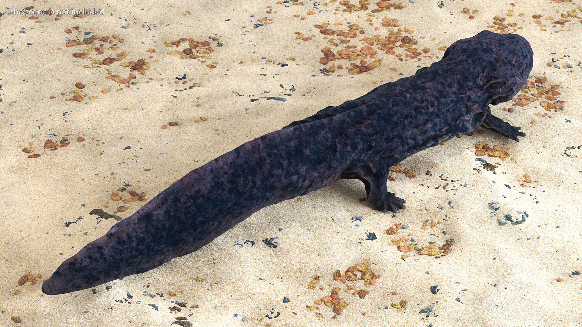 3D model Salamander Dark
