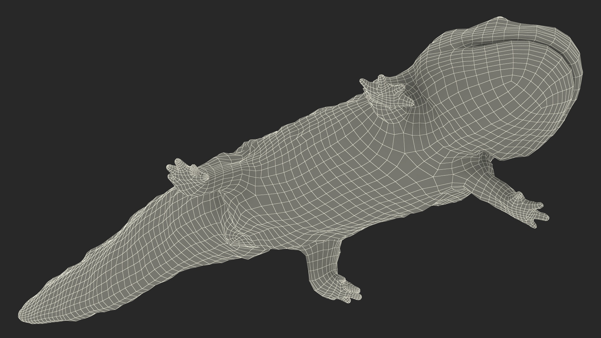 3D model Salamander Dark