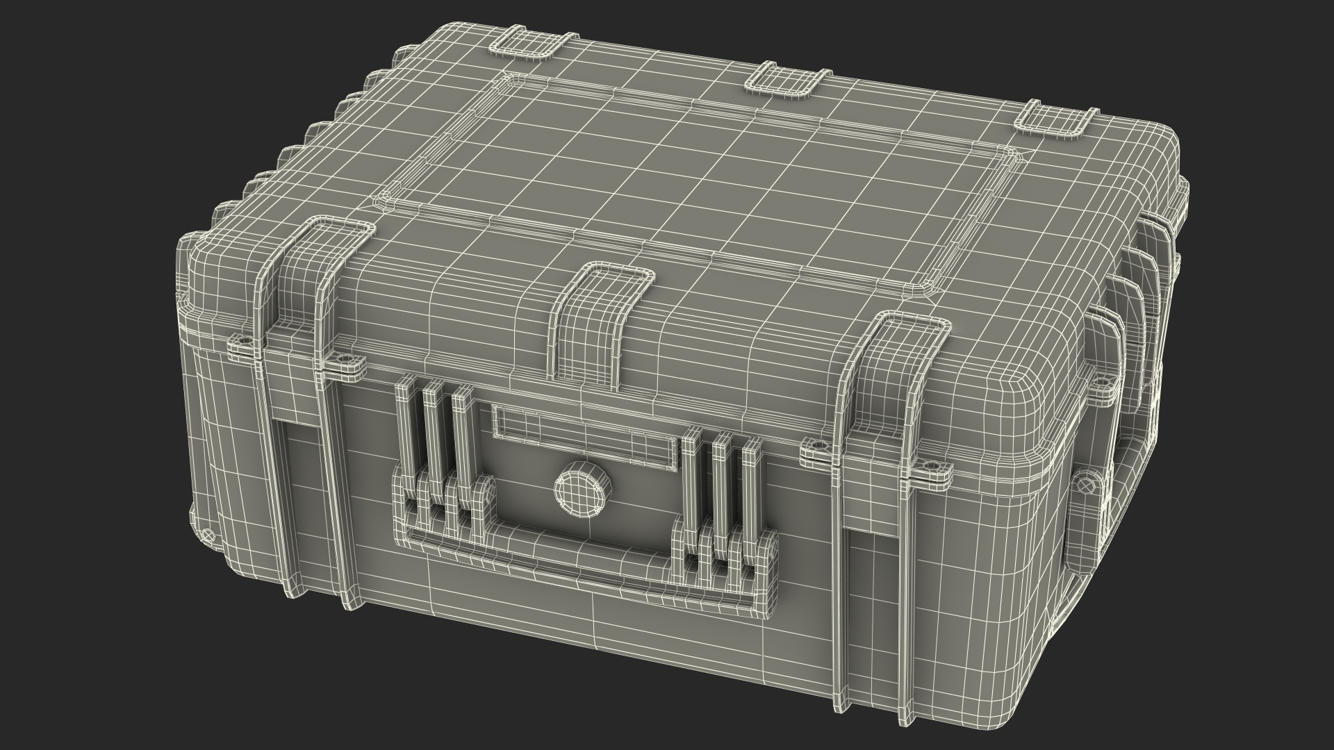 UAV Ground Control Station Case Empty 3D
