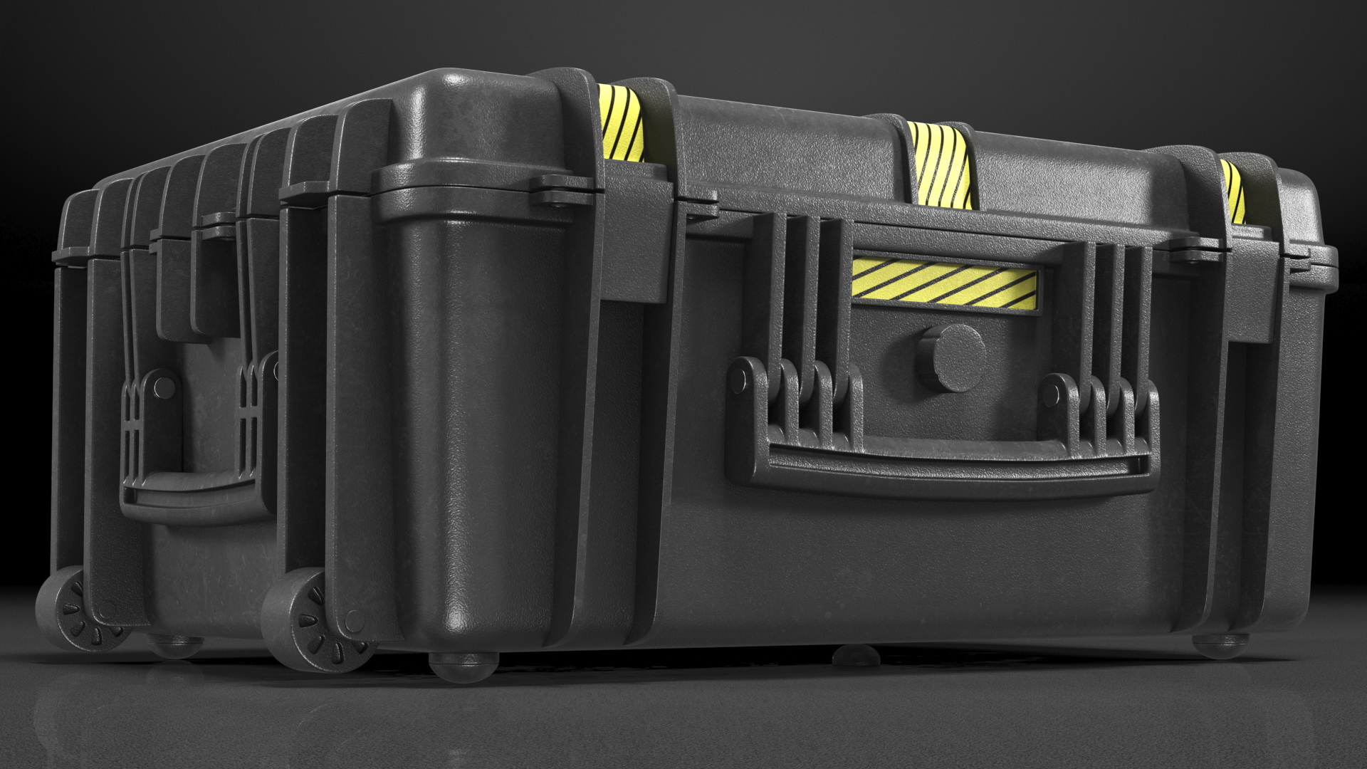UAV Ground Control Station Case Empty 3D