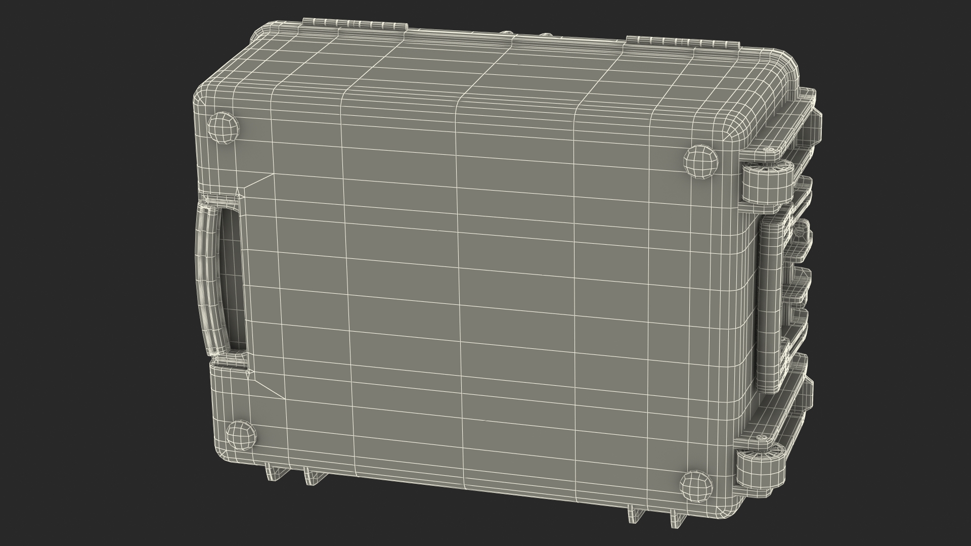 UAV Ground Control Station Case Empty 3D