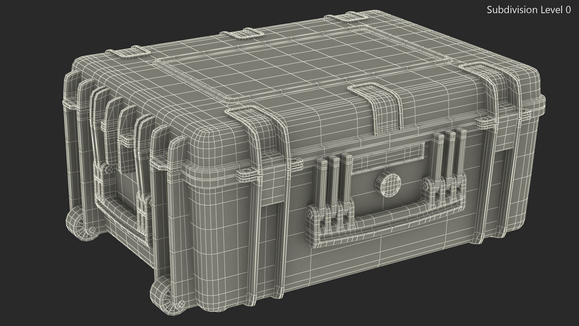 UAV Ground Control Station Case Empty 3D
