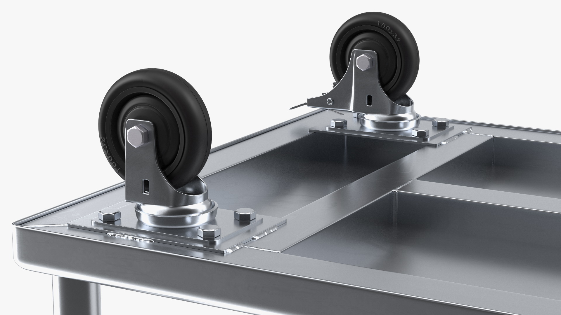 3D model Trolley Low Platform