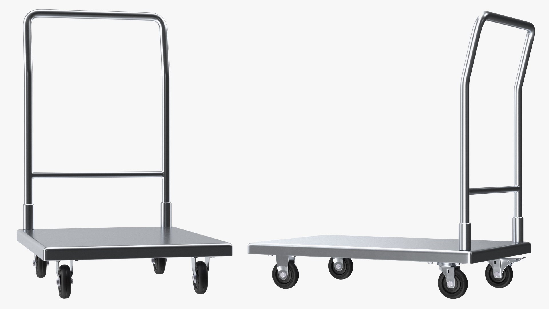 3D model Trolley Low Platform