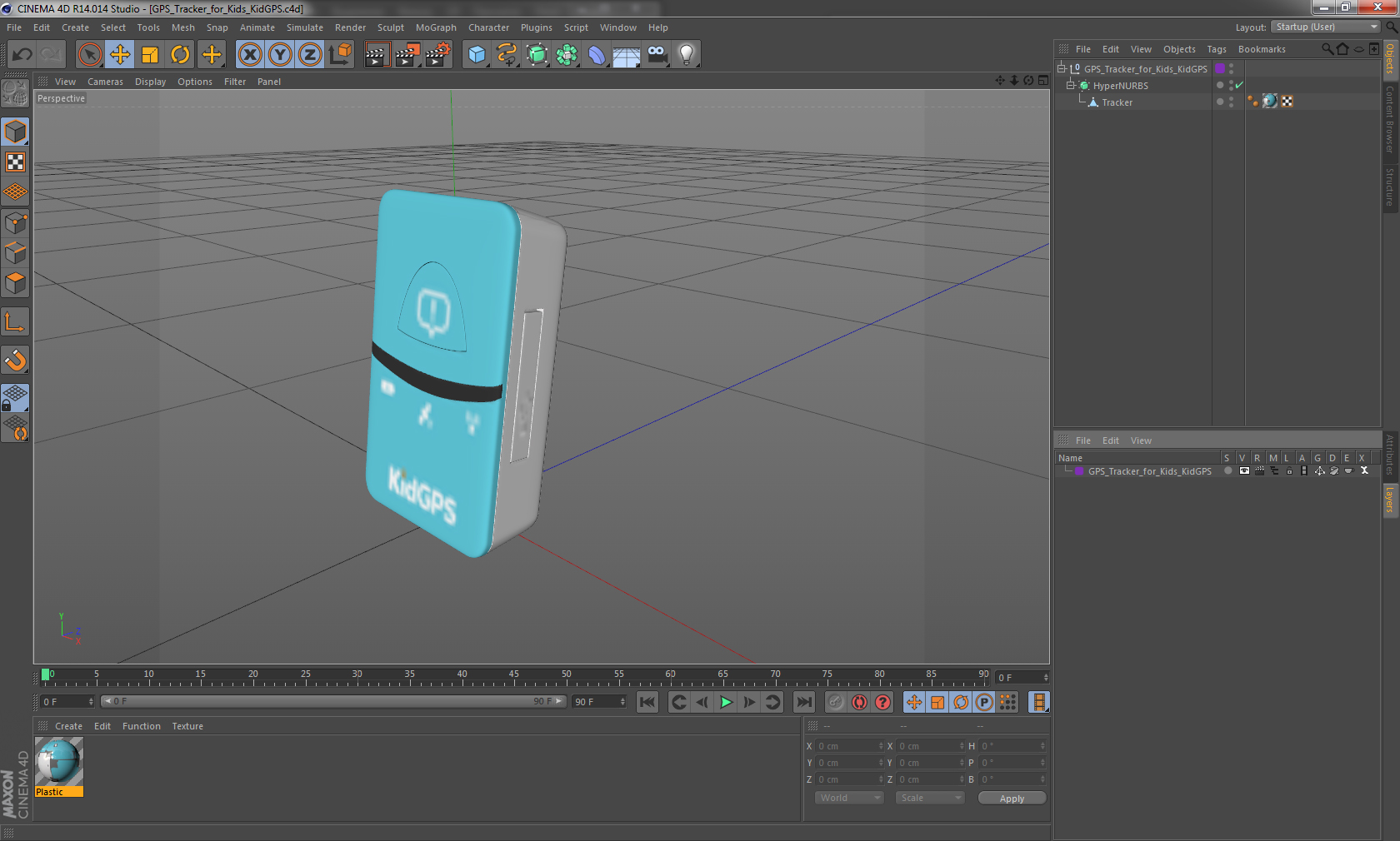GPS Tracker for Kids KidGPS 3D