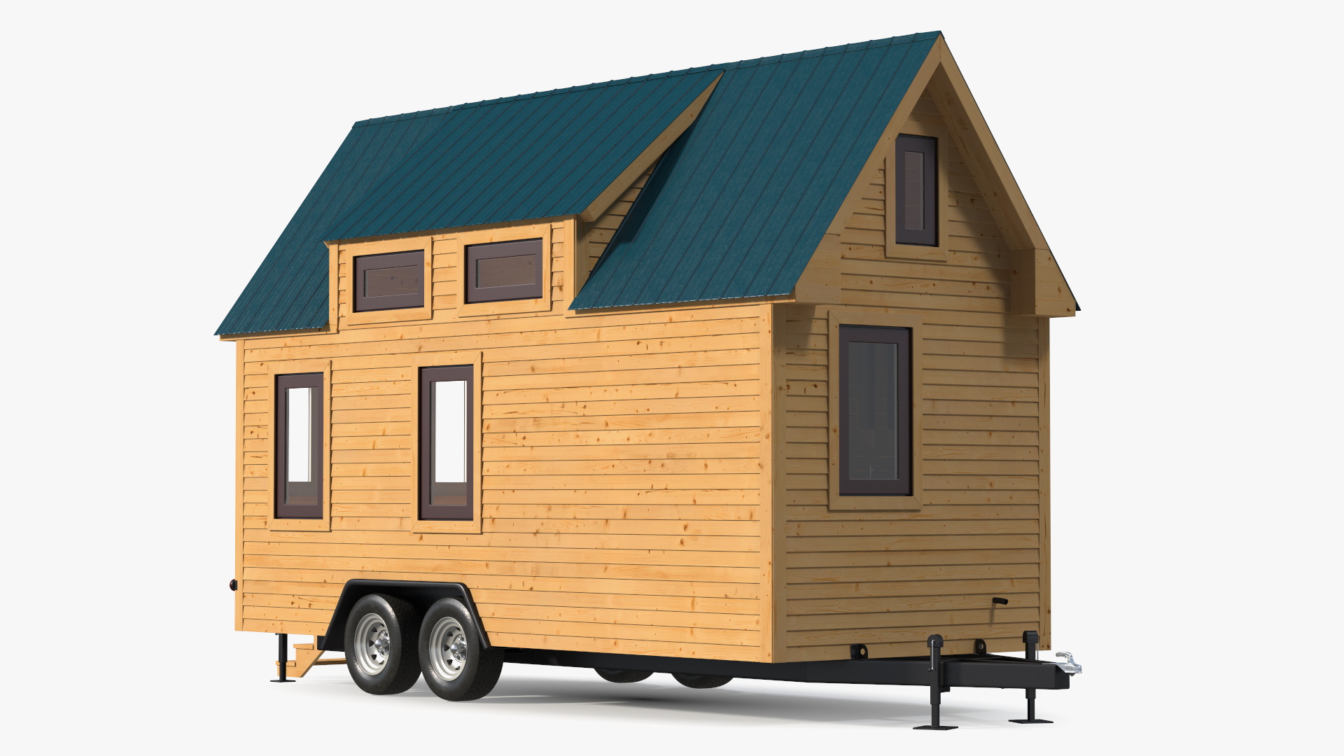 Tiny House Rigged 3D
