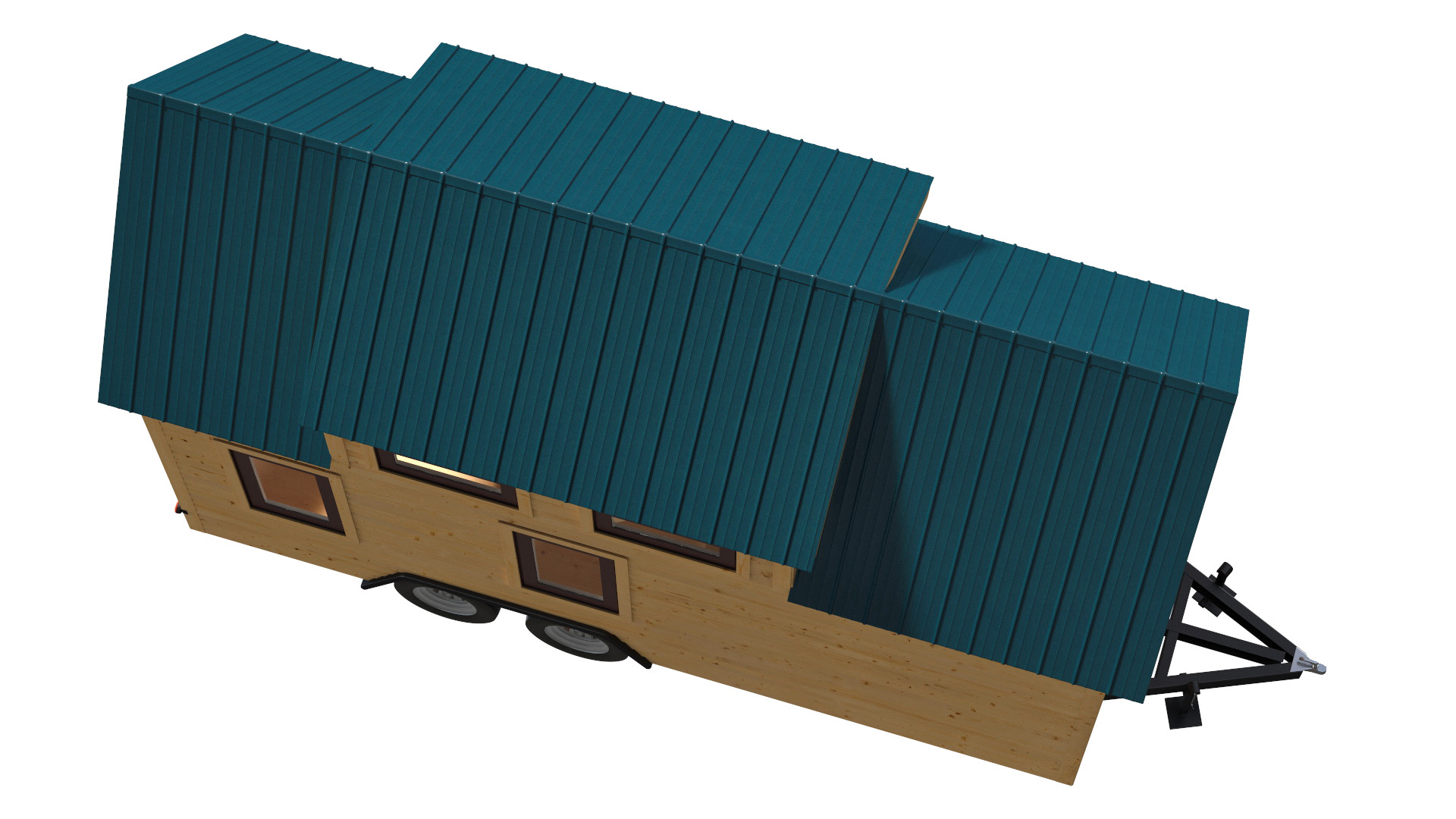 Tiny House Rigged 3D