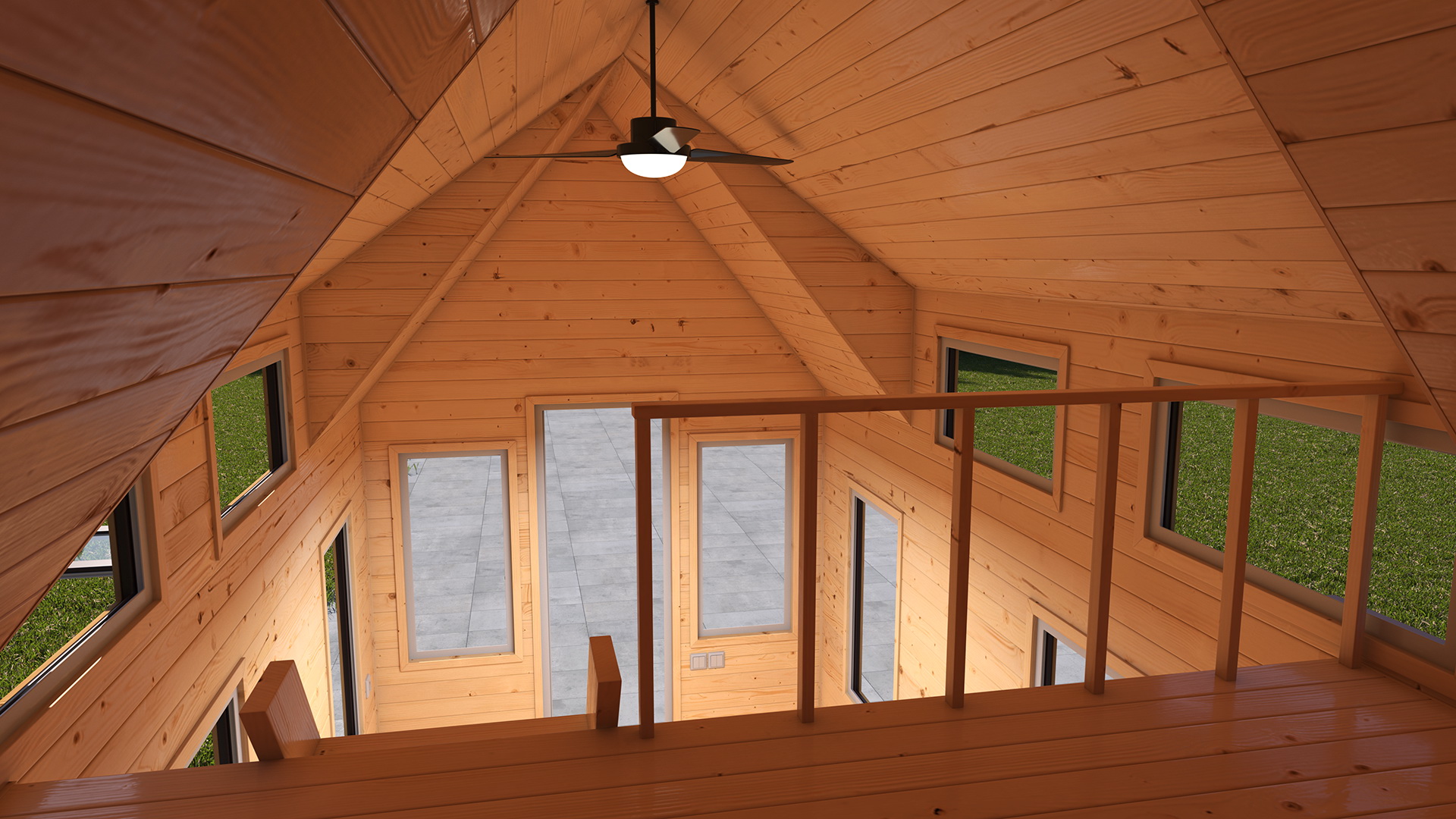 Tiny House Rigged 3D