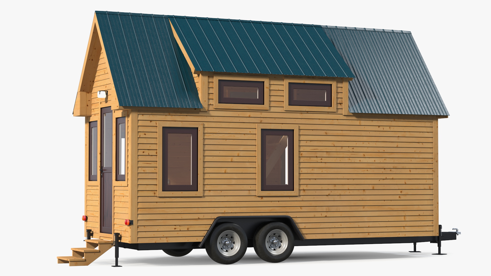 Tiny House Rigged 3D