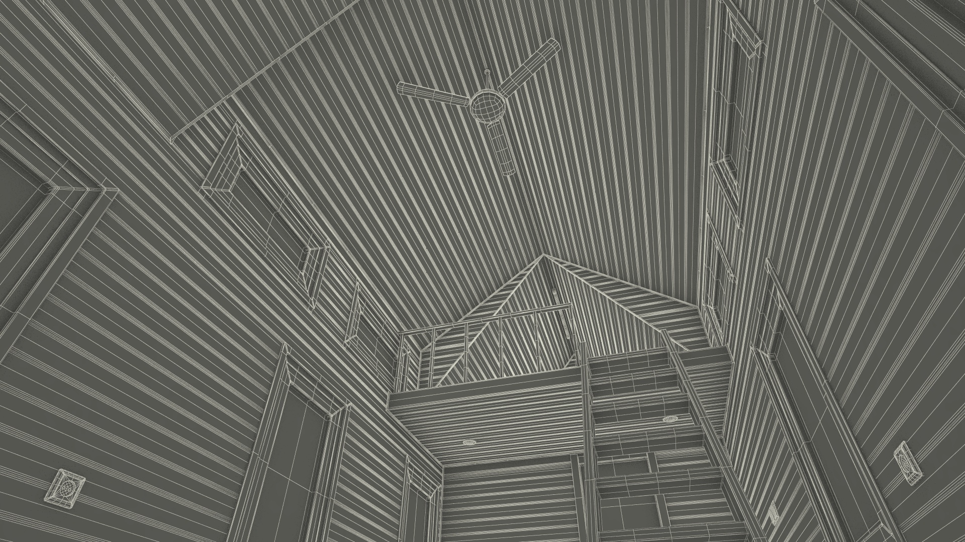 Tiny House Rigged 3D