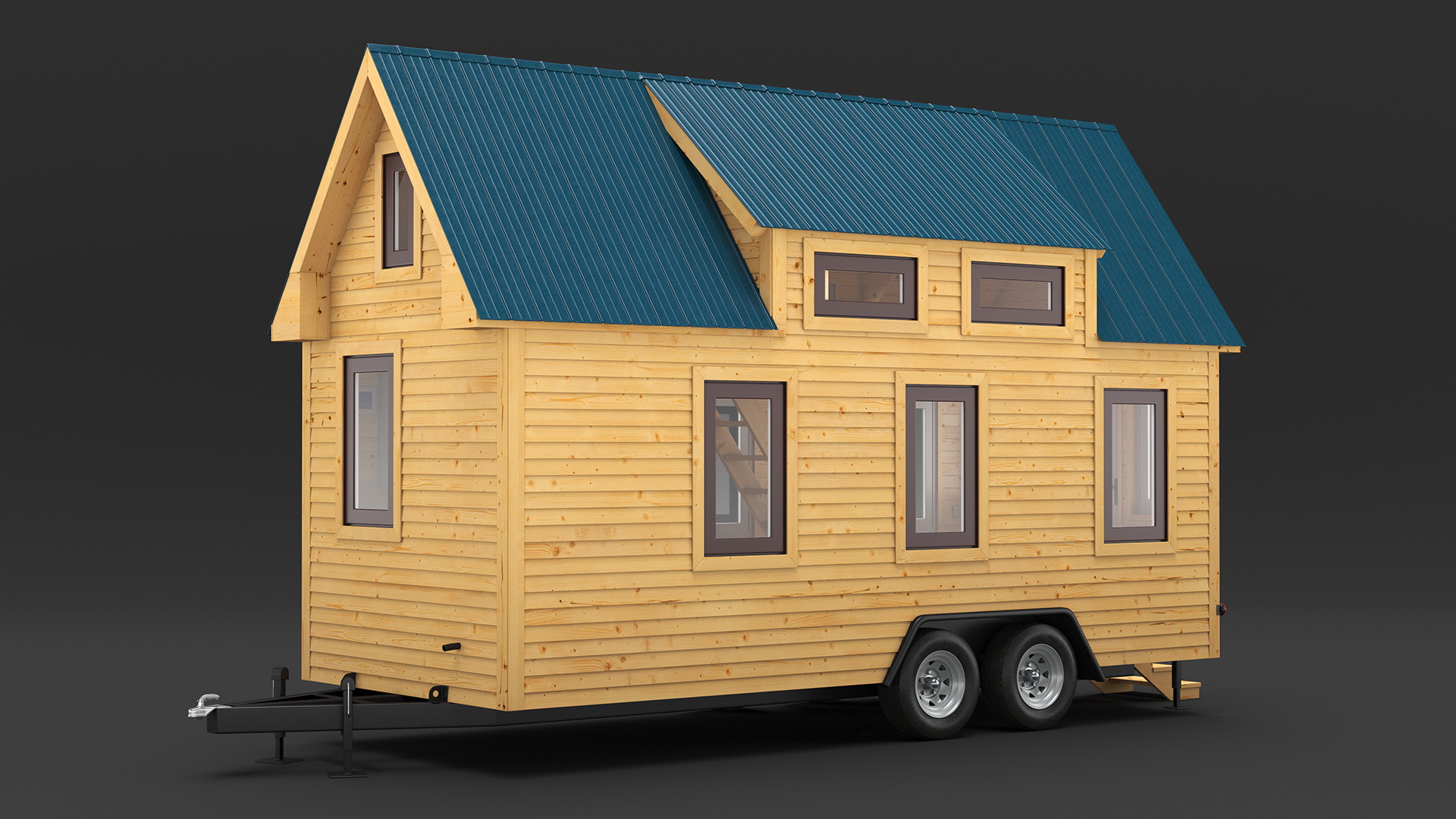 Tiny House Rigged 3D