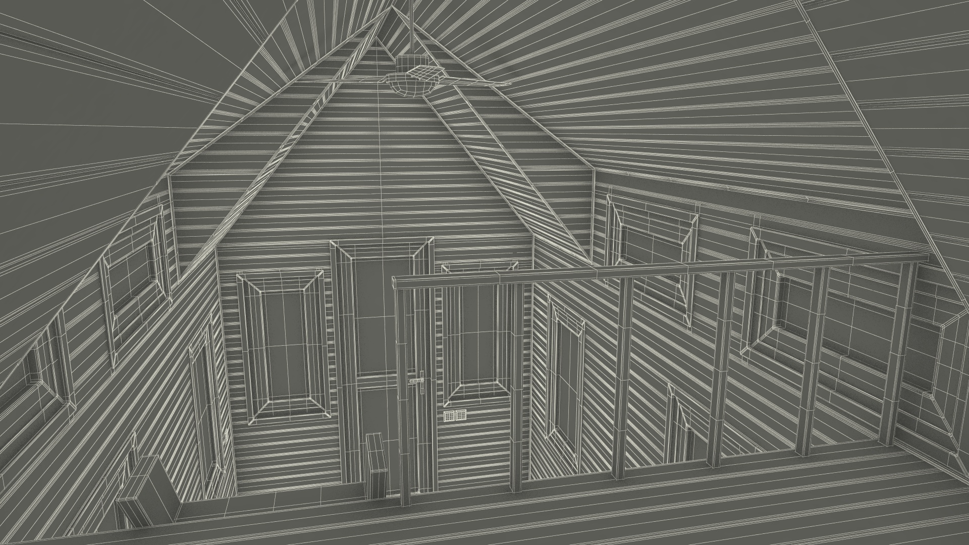 Tiny House Rigged 3D