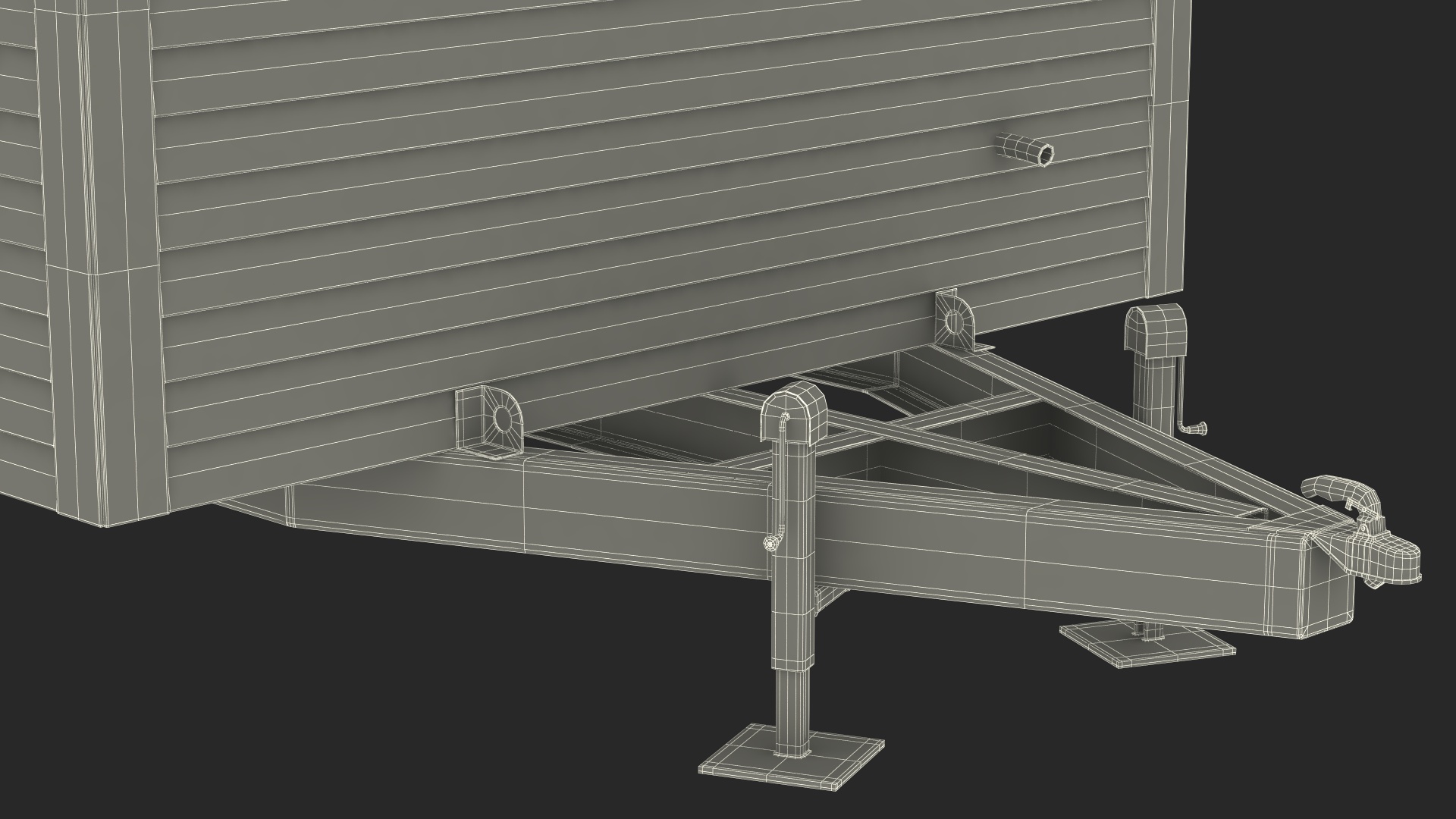 Tiny House Rigged 3D