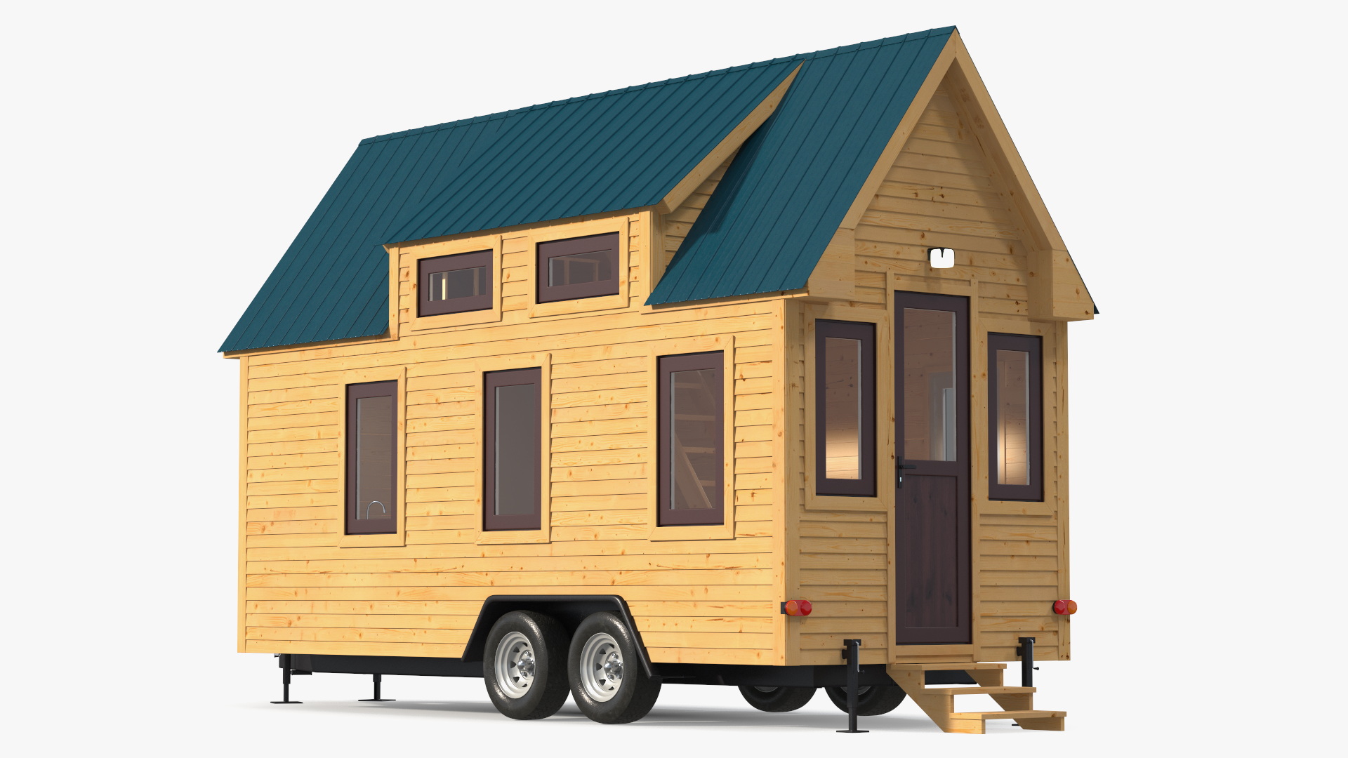 Tiny House Rigged 3D