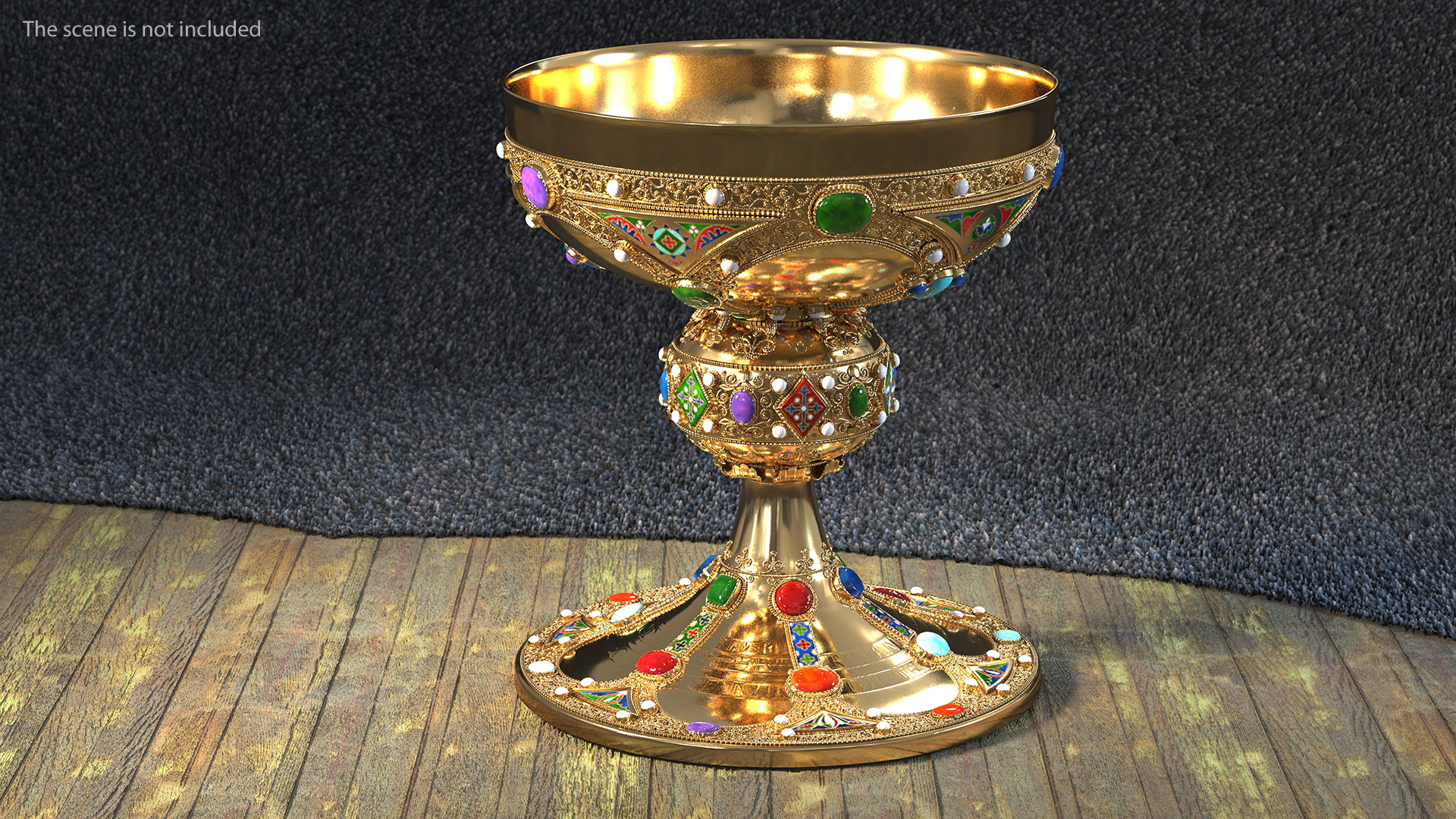 3D Saint Remi Chalice model