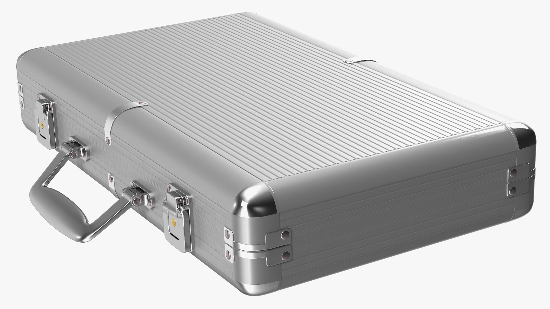 3D Suitcase Full of Pounds model
