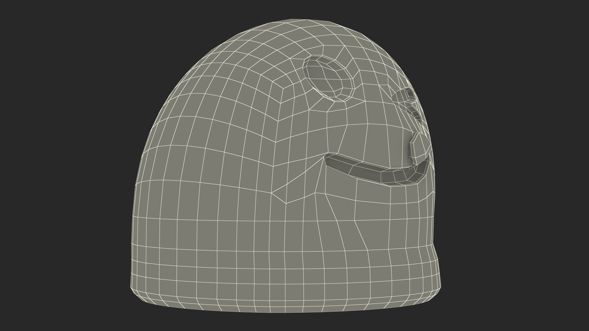Crazy Face Android Emoji 3D model