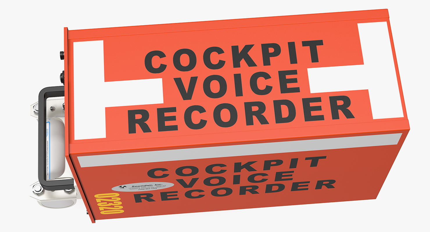 3D Cockpit Voice Recorder CVR