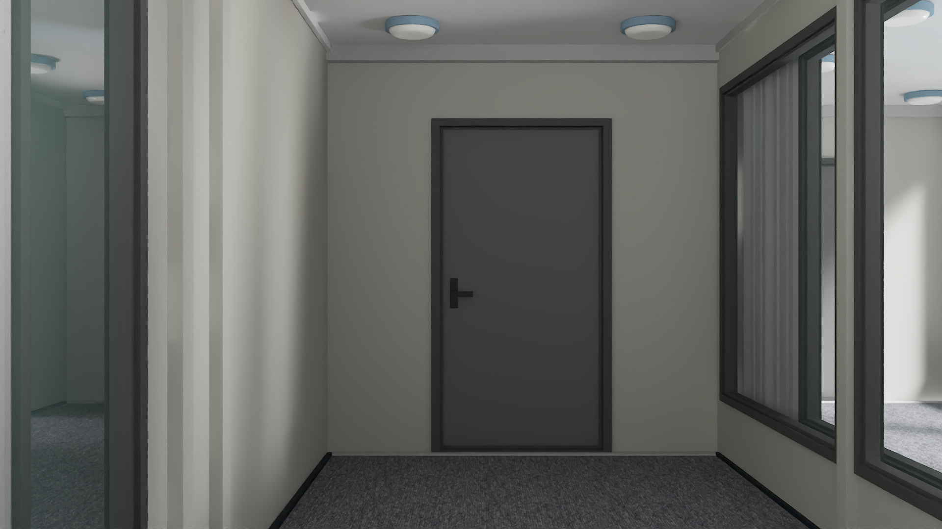 3D model Designer Container Office Building White