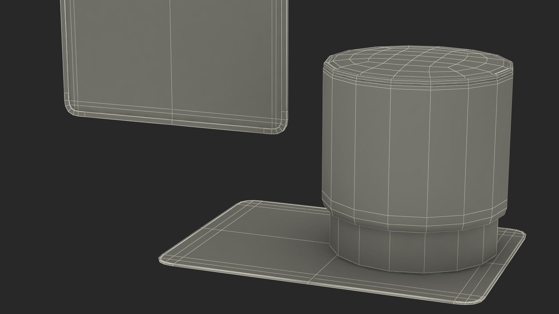 3D model Close Fitting Room Modern