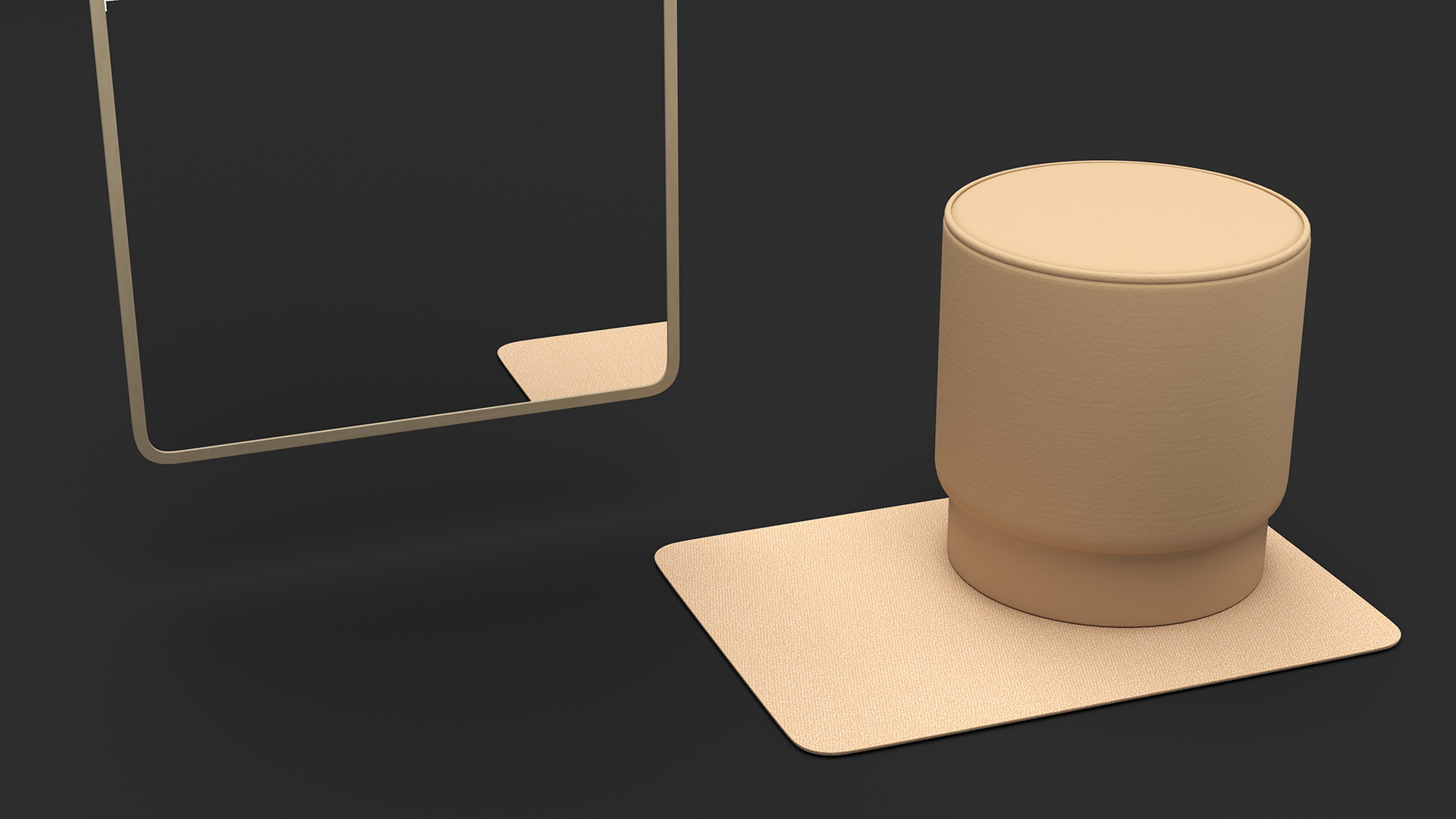 3D model Close Fitting Room Modern