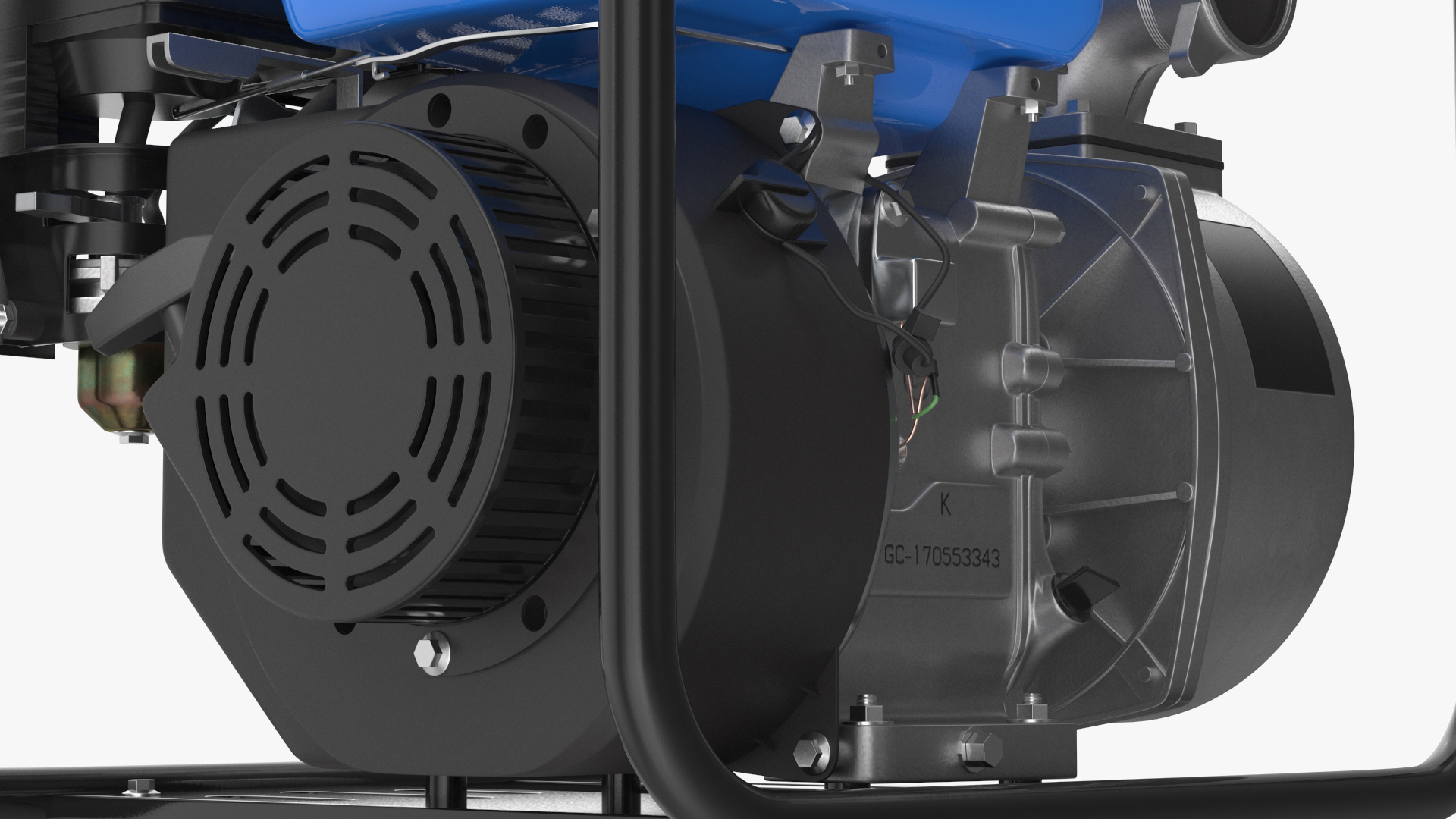 3D Water Pump for Draining model