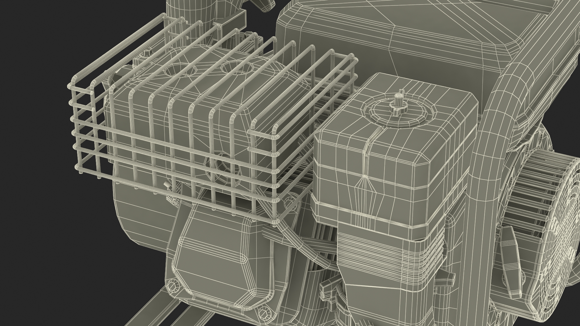 3D Water Pump for Draining model
