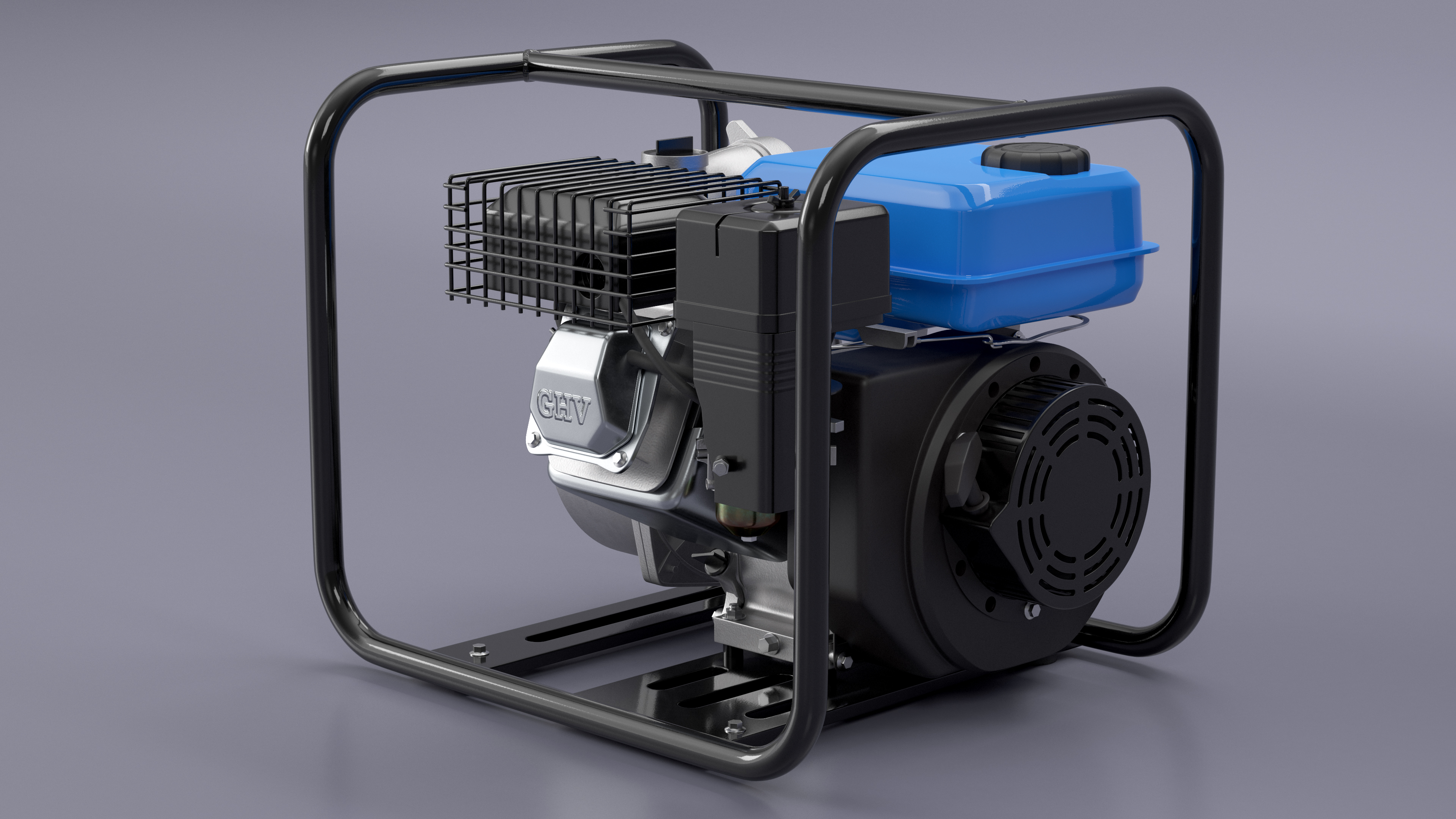 3D Water Pump for Draining model