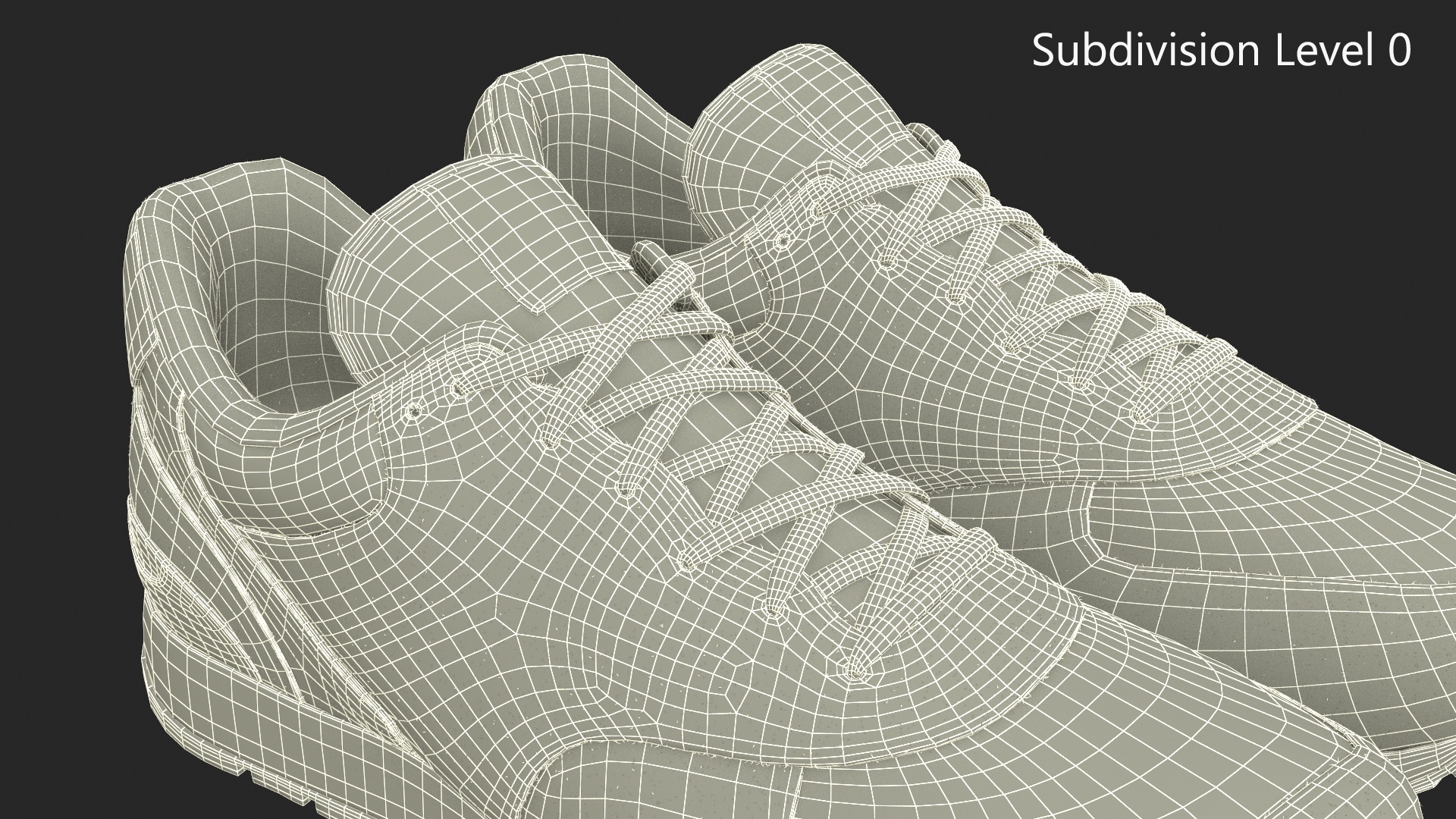 3D Nike Sport Sneakers Fur model