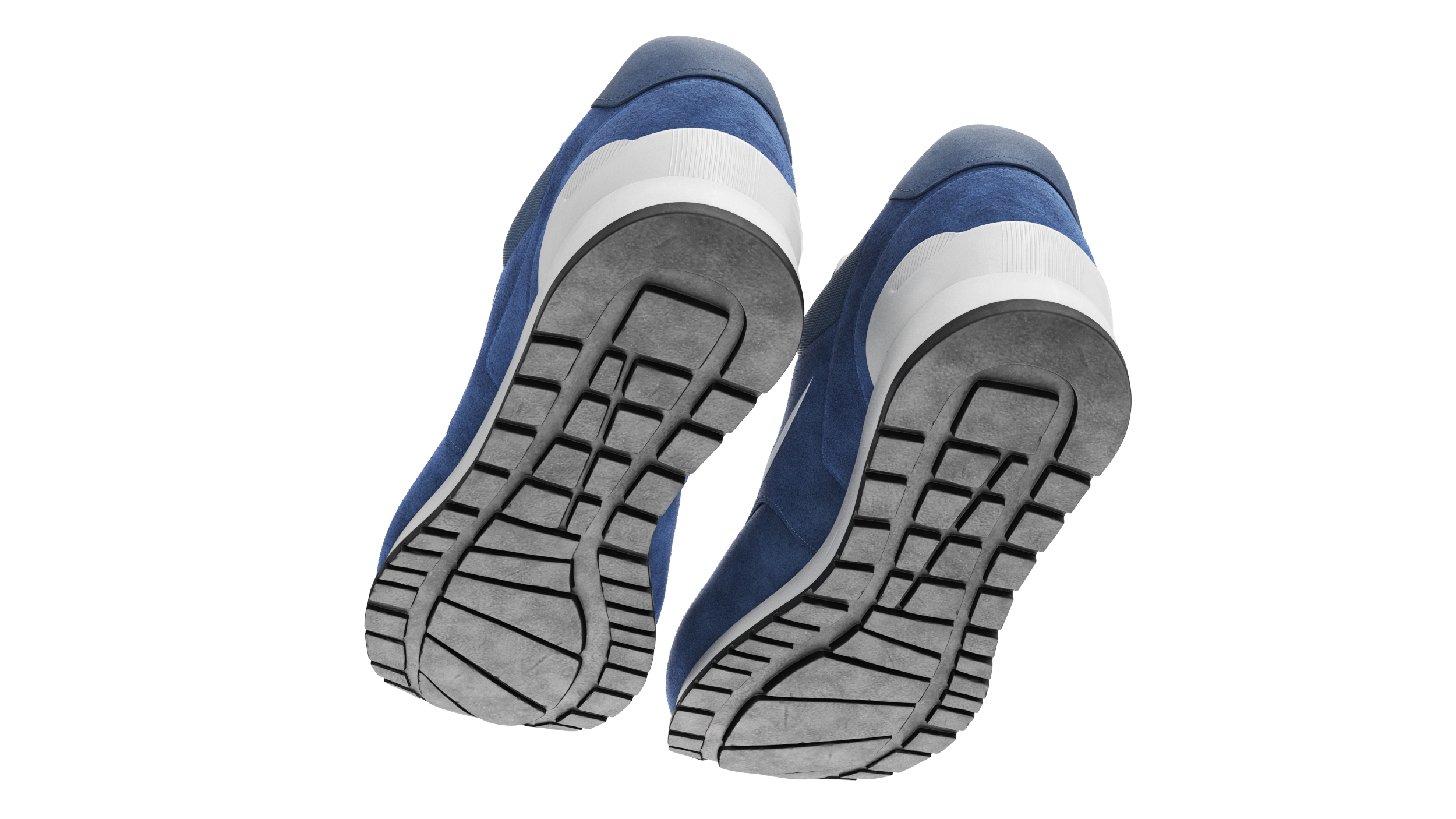 3D Nike Sport Sneakers Fur model