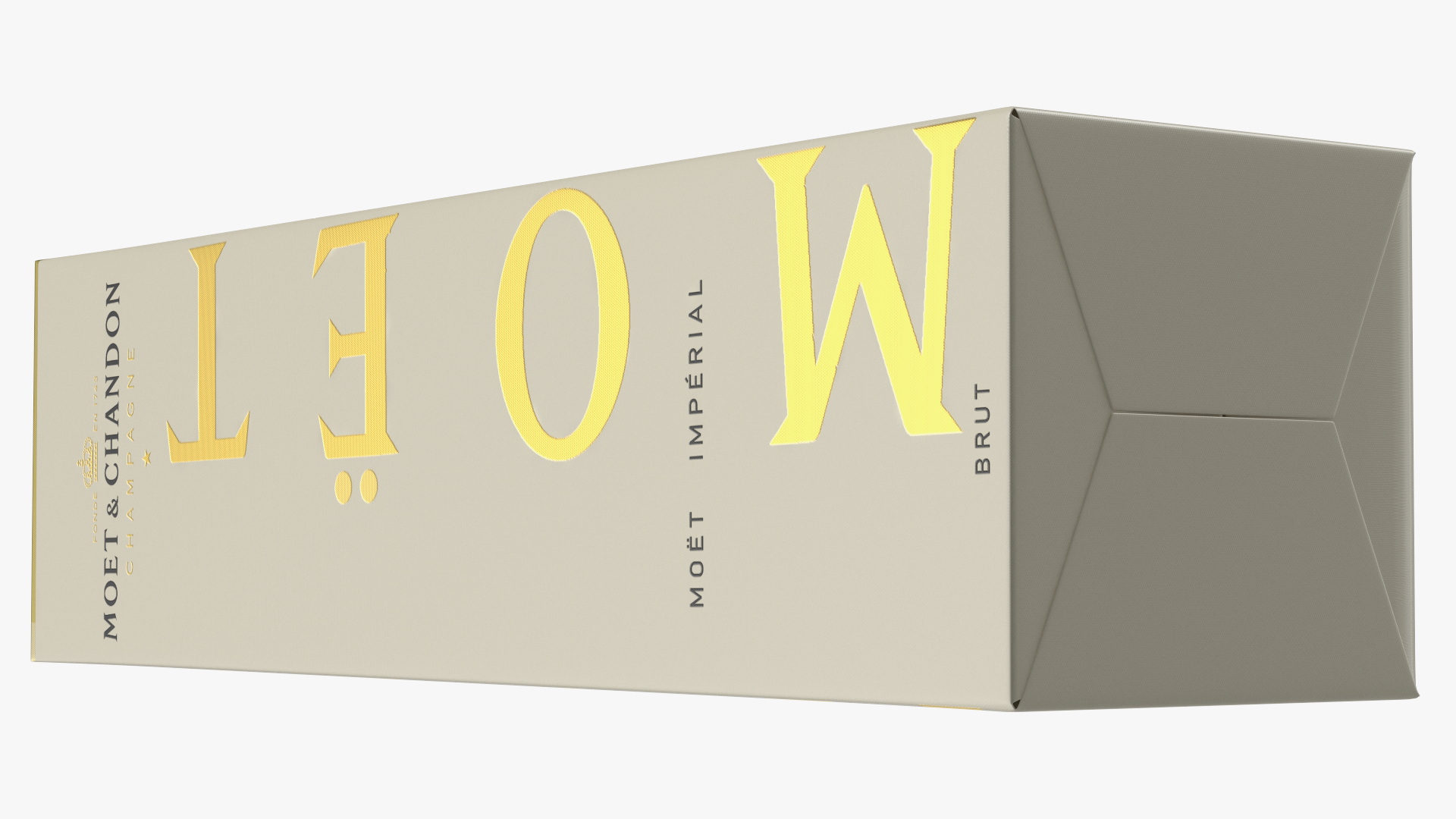 Champagne Box Moet and Chandon Brut Imperial 3D model