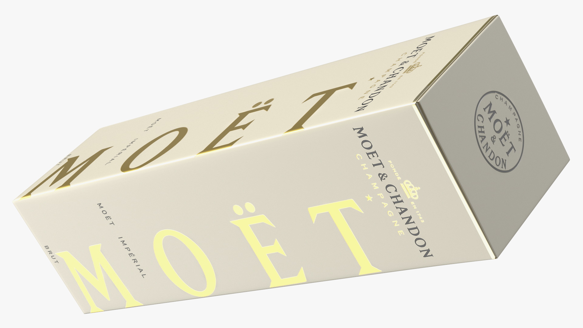 Champagne Box Moet and Chandon Brut Imperial 3D model