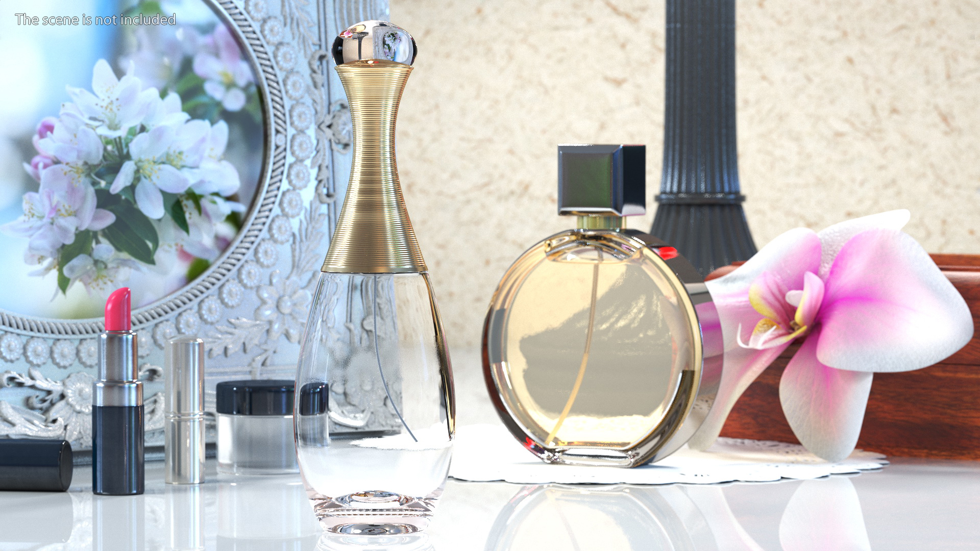 Empty Christian Dior Jadore Perfume Bottle 3D