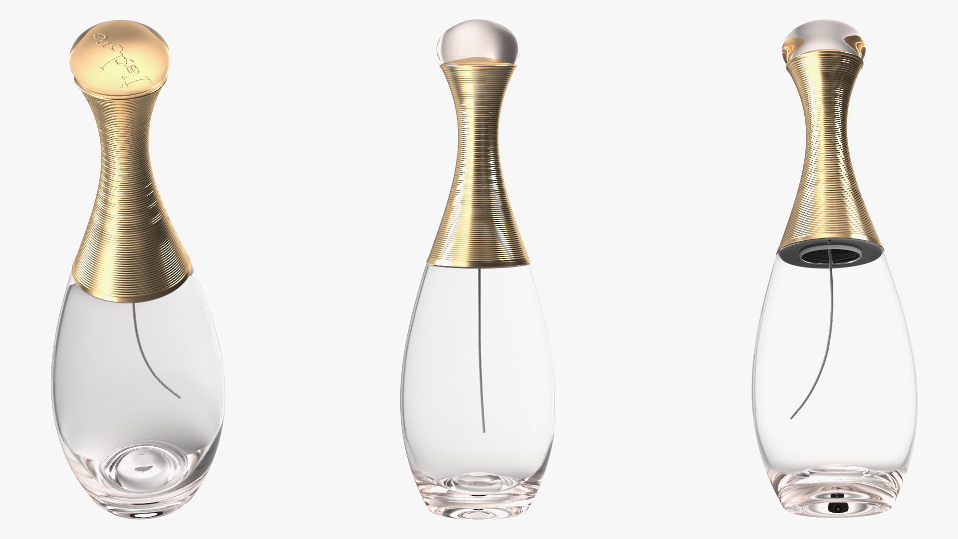 Empty Christian Dior Jadore Perfume Bottle 3D