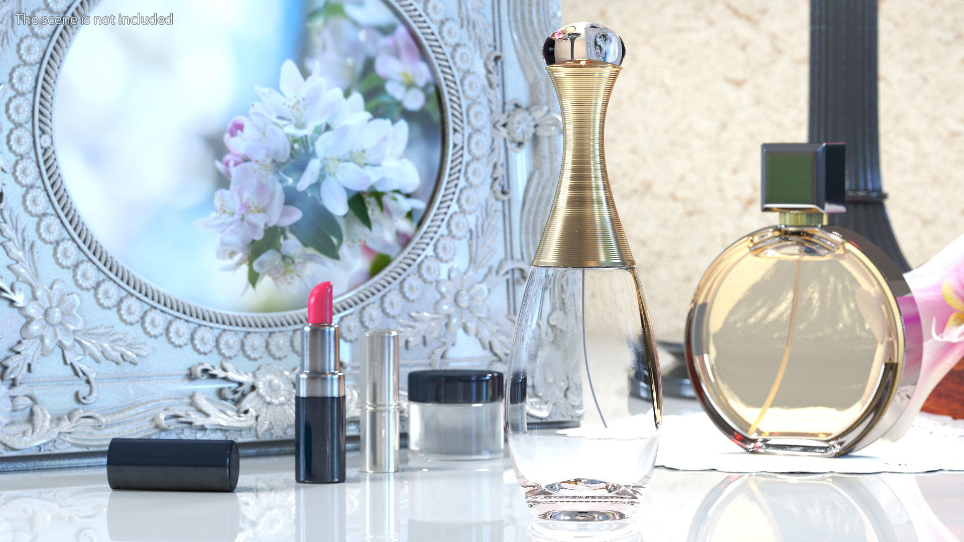Empty Christian Dior Jadore Perfume Bottle 3D