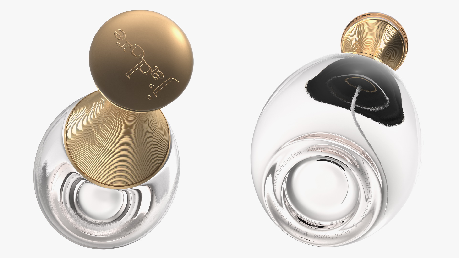Empty Christian Dior Jadore Perfume Bottle 3D
