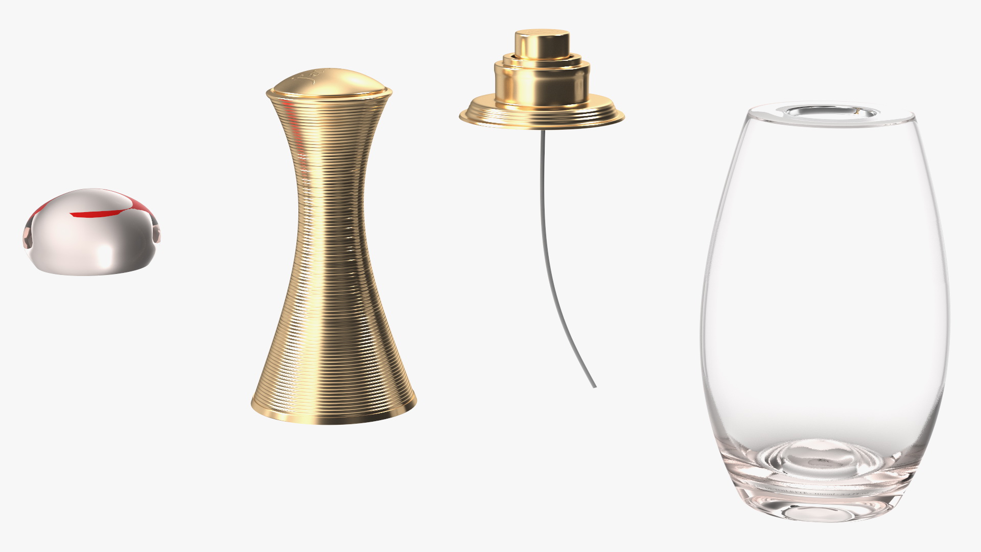 Empty Christian Dior Jadore Perfume Bottle 3D