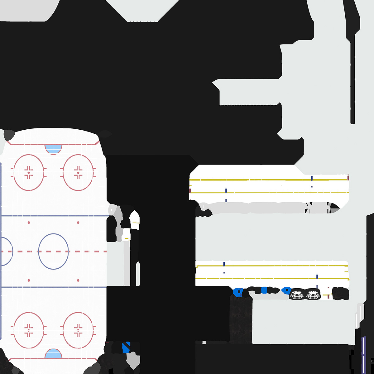 3D Hockey Rink