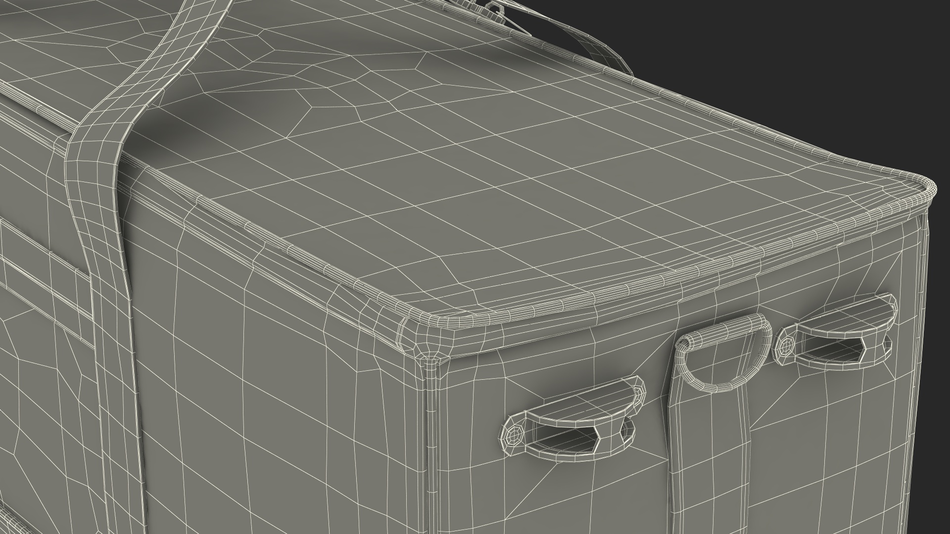 3D model Travel Rolling Duffel Bag