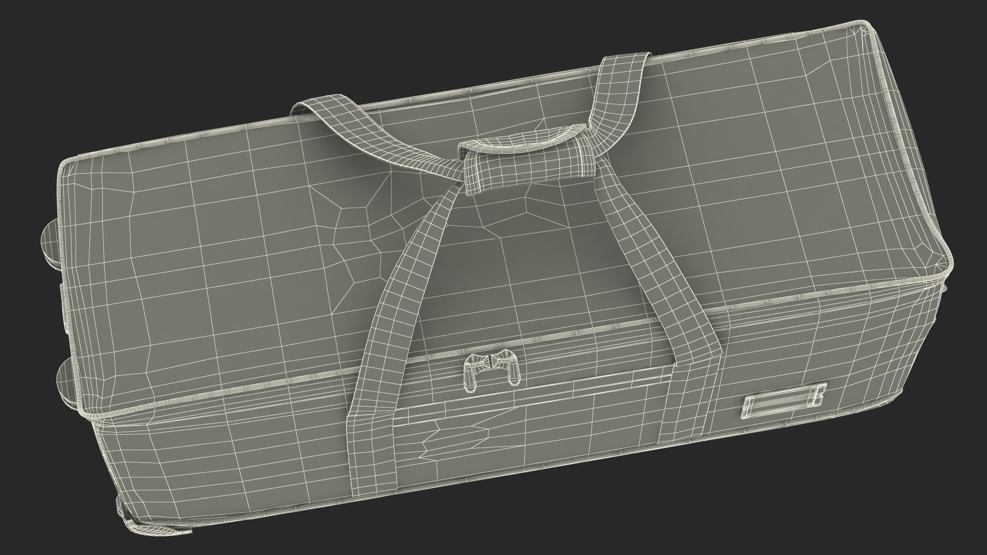 3D model Travel Rolling Duffel Bag