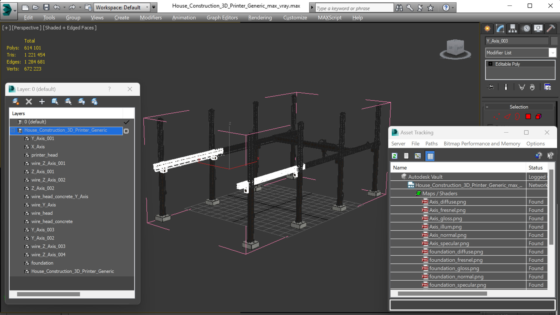 House Construction 3D Printer Generic 3D