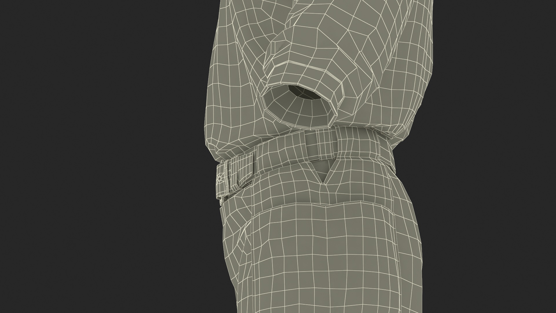 3D Softball Umpire Clothes model