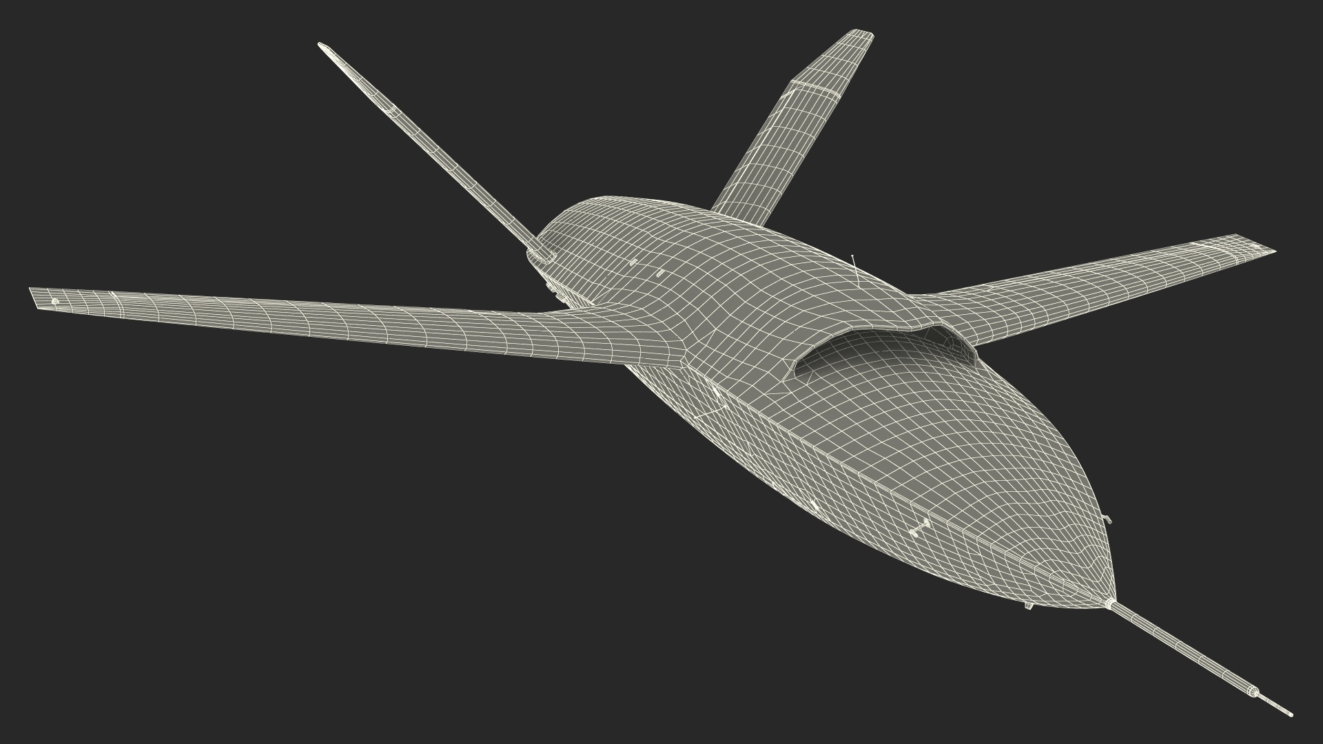 3D Kratos XQ-58 Valkyrie