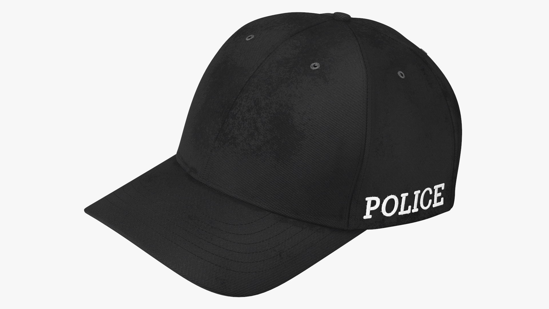 Police Baseball Cap 3D model