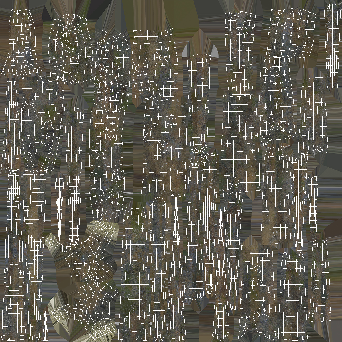 3D model Tree Roots