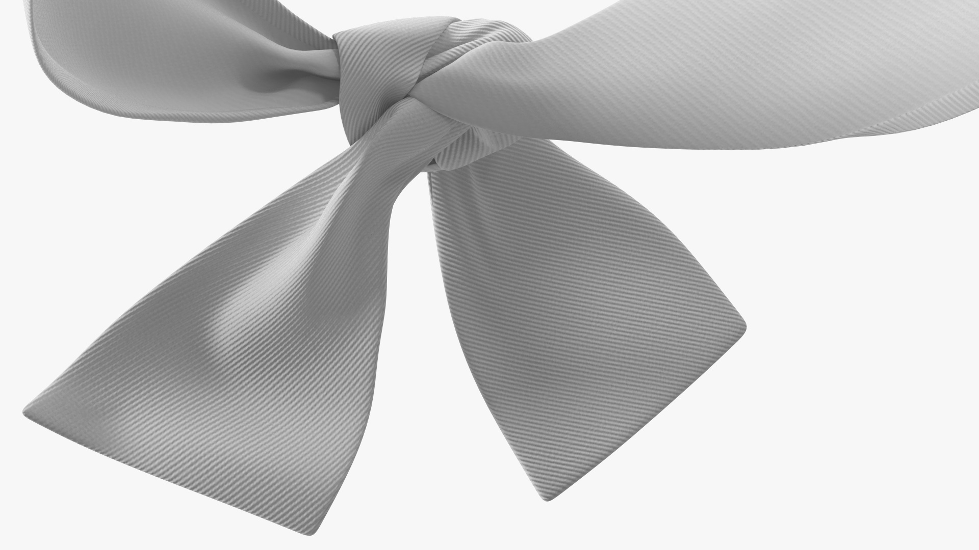 Headband White 3D model