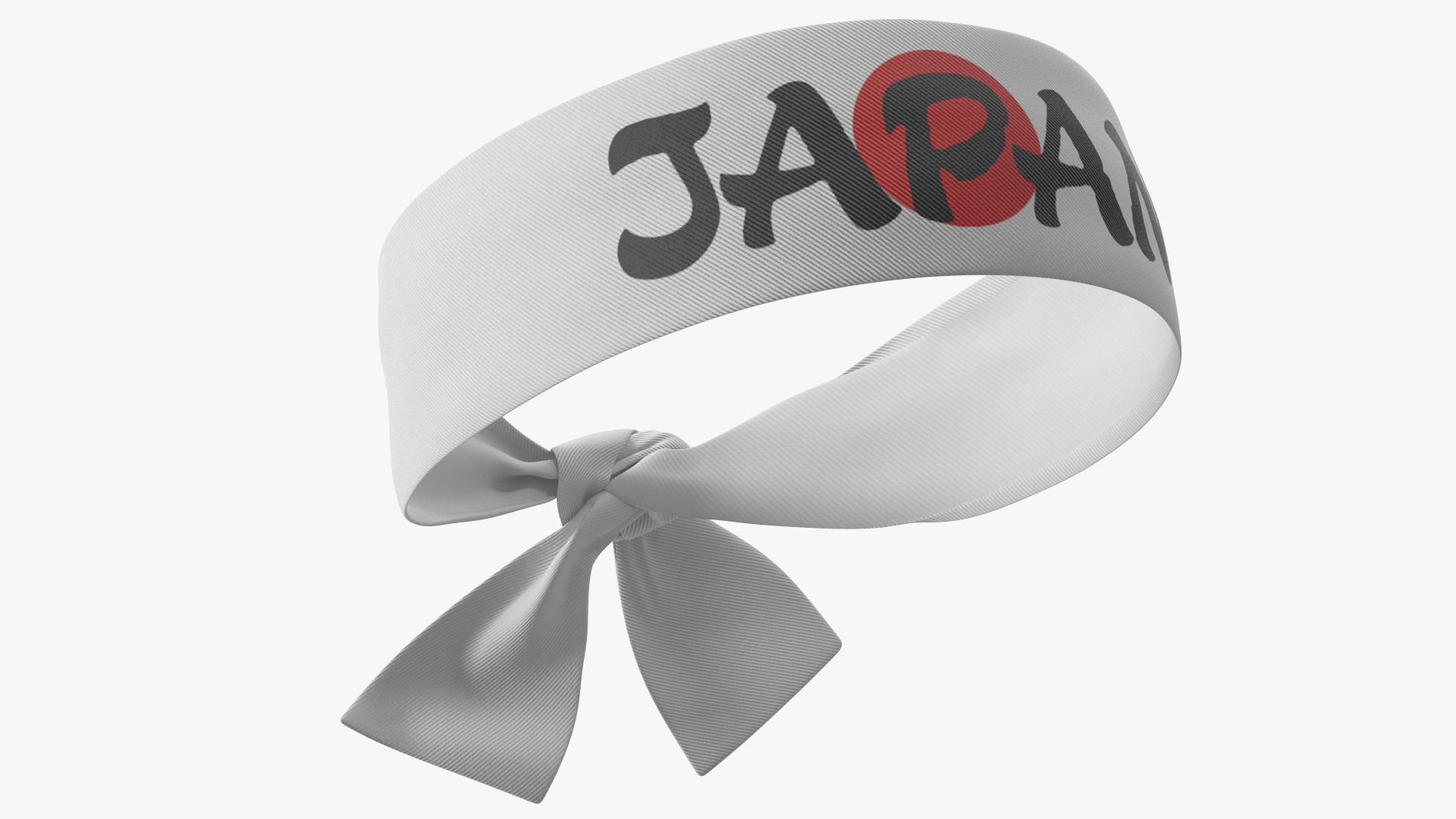 Headband White 3D model